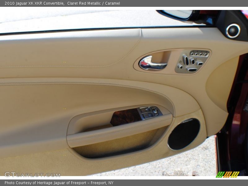 Claret Red Metallic / Caramel 2010 Jaguar XK XKR Convertible