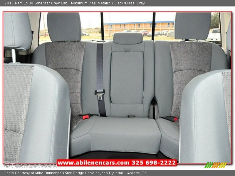 Maximum Steel Metallic / Black/Diesel Gray 2013 Ram 1500 Lone Star Crew Cab