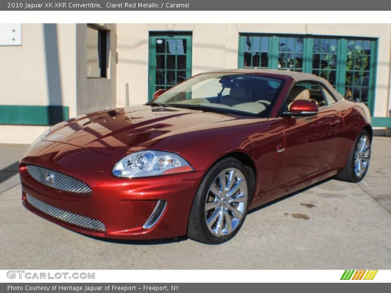 Front 3/4 View of 2010 XK XKR Convertible