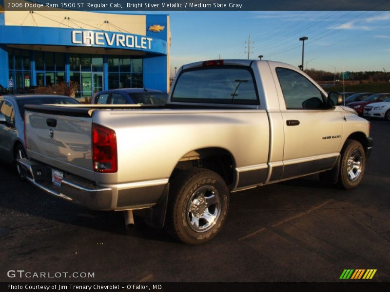 Bright Silver Metallic / Medium Slate Gray 2006 Dodge Ram 1500 ST Regular Cab