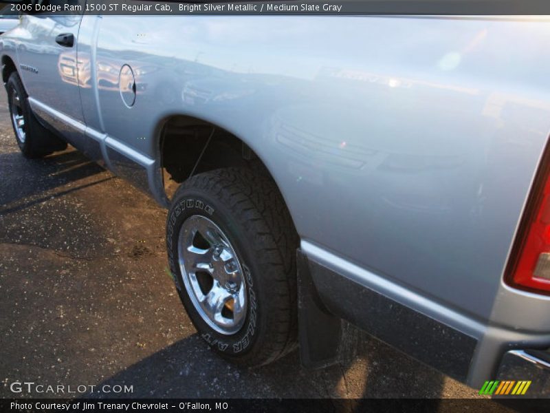 Bright Silver Metallic / Medium Slate Gray 2006 Dodge Ram 1500 ST Regular Cab