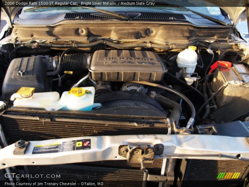 Bright Silver Metallic / Medium Slate Gray 2006 Dodge Ram 1500 ST Regular Cab