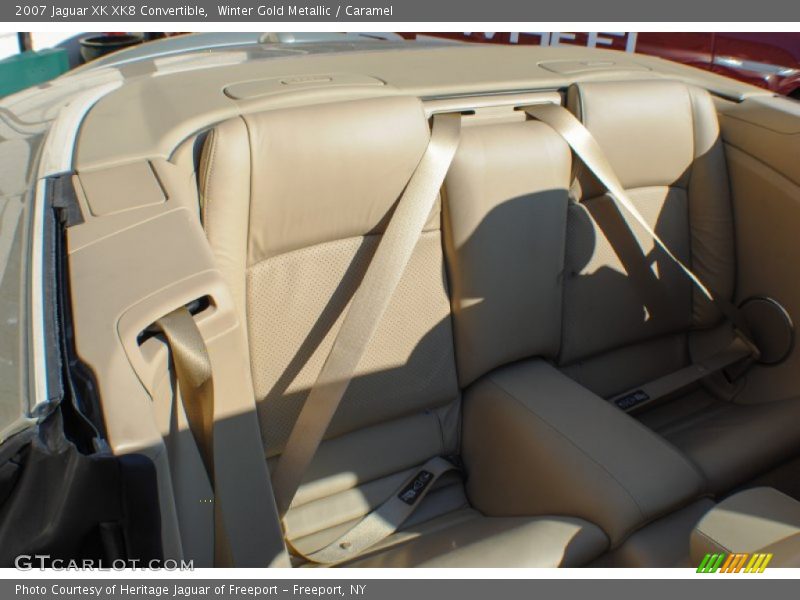 Winter Gold Metallic / Caramel 2007 Jaguar XK XK8 Convertible