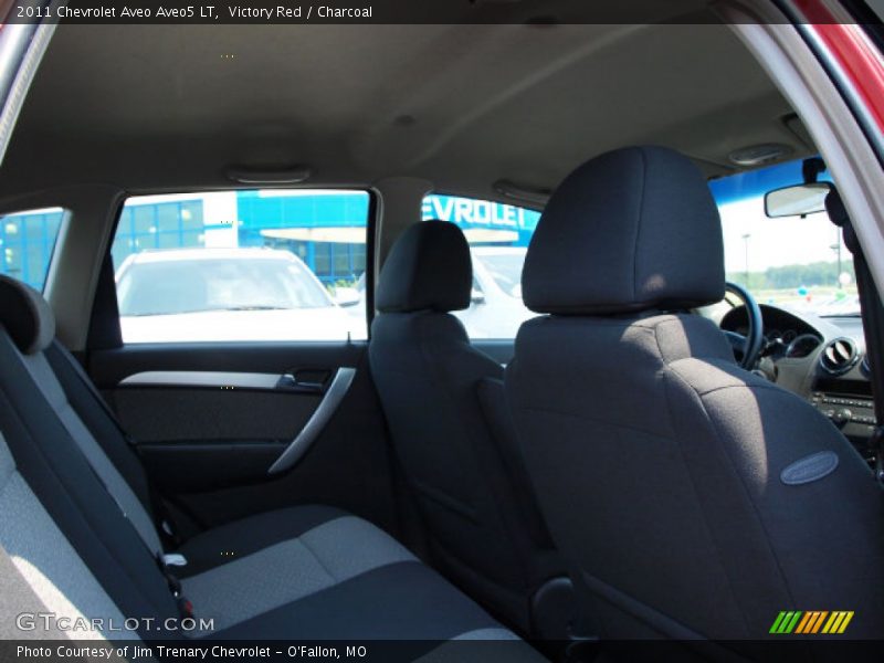 Victory Red / Charcoal 2011 Chevrolet Aveo Aveo5 LT