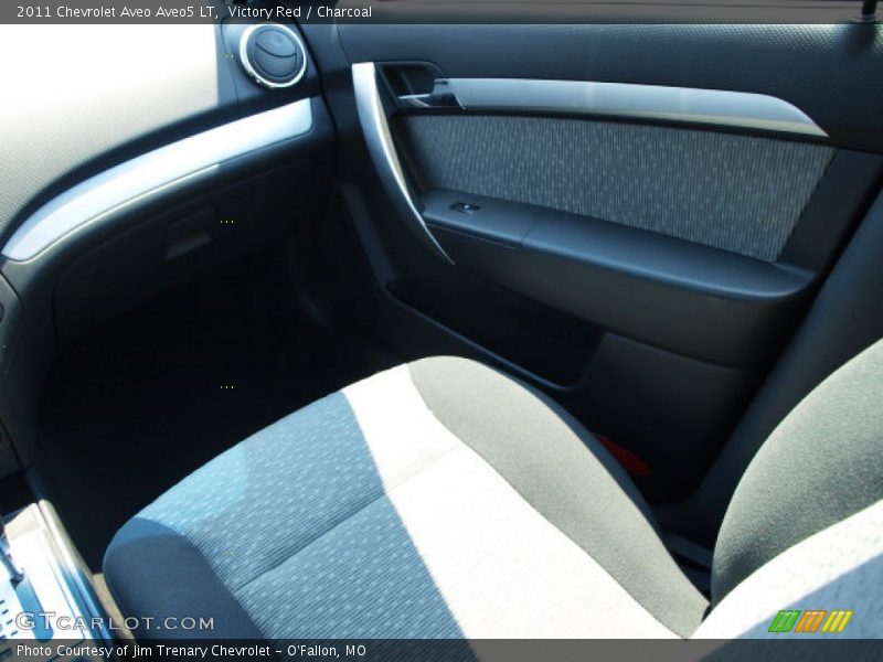 Victory Red / Charcoal 2011 Chevrolet Aveo Aveo5 LT