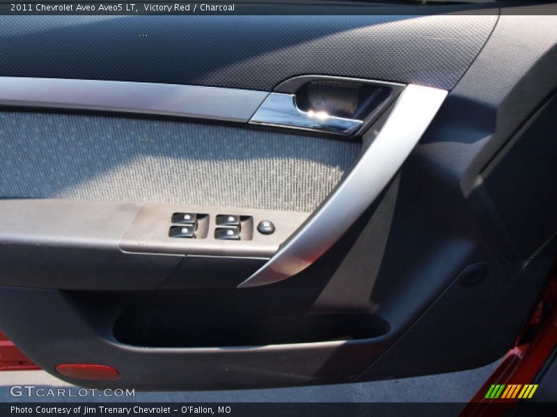 Victory Red / Charcoal 2011 Chevrolet Aveo Aveo5 LT