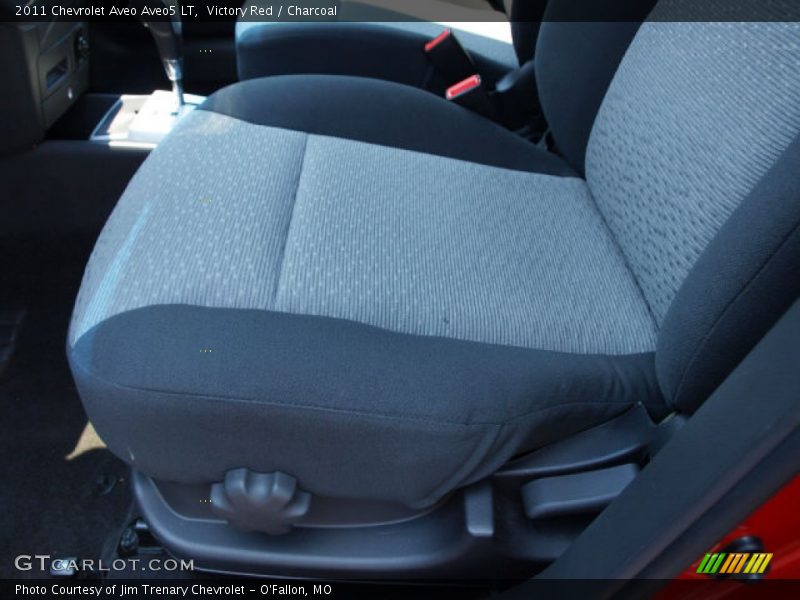 Victory Red / Charcoal 2011 Chevrolet Aveo Aveo5 LT
