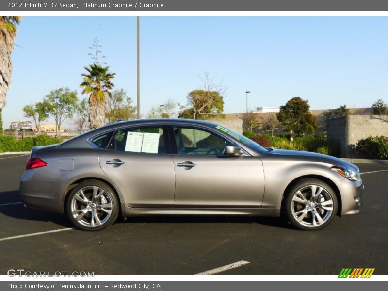 Platinum Graphite / Graphite 2012 Infiniti M 37 Sedan