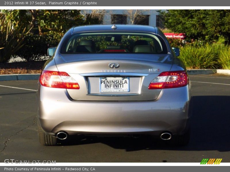 Platinum Graphite / Graphite 2012 Infiniti M 37 Sedan