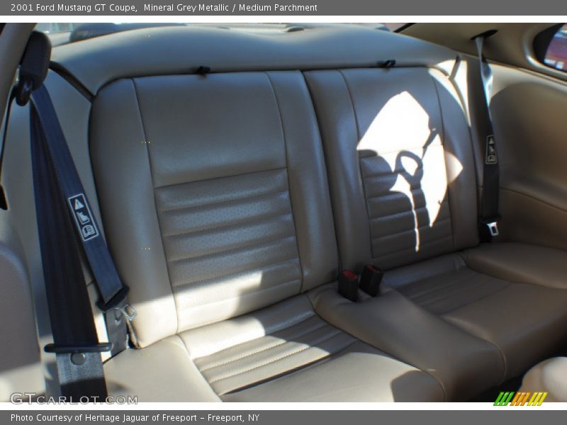 Mineral Grey Metallic / Medium Parchment 2001 Ford Mustang GT Coupe