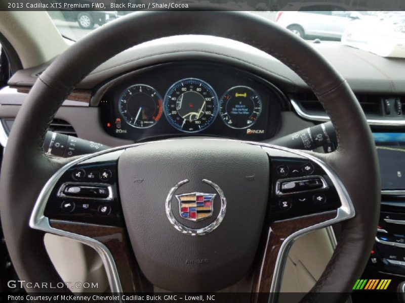 Black Raven / Shale/Cocoa 2013 Cadillac XTS Premium FWD