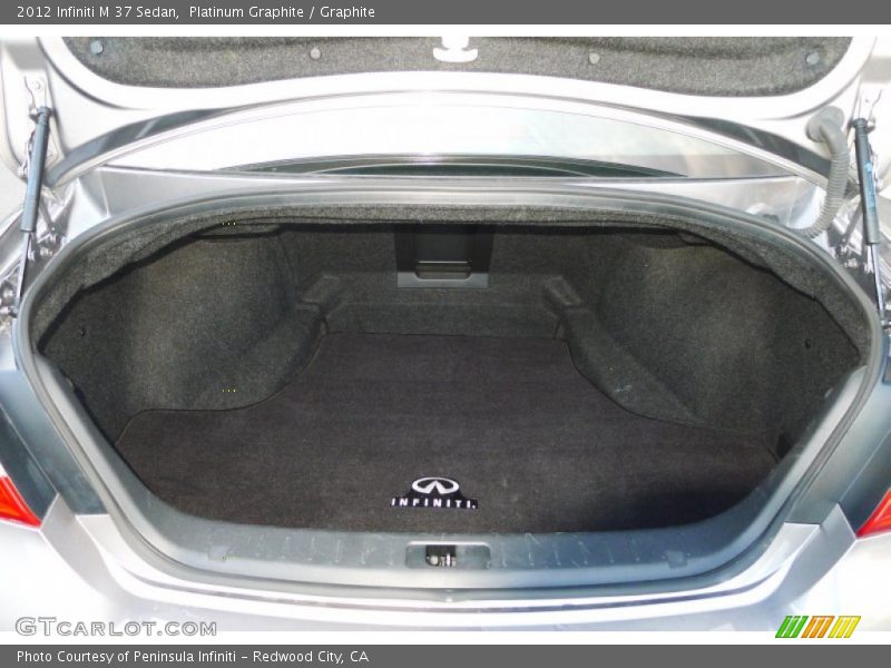  2012 M 37 Sedan Trunk