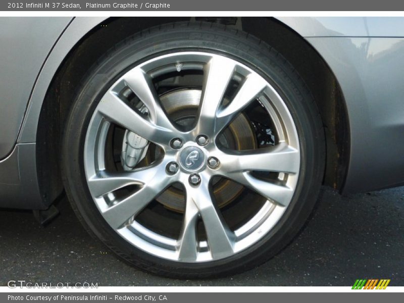 Platinum Graphite / Graphite 2012 Infiniti M 37 Sedan