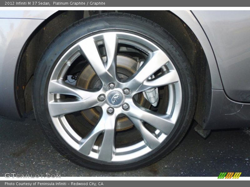 Platinum Graphite / Graphite 2012 Infiniti M 37 Sedan