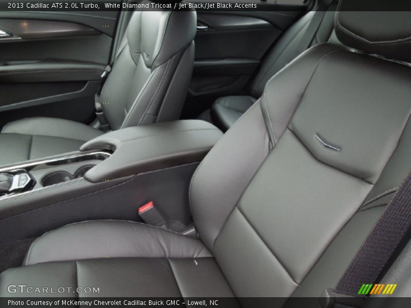 White Diamond Tricoat / Jet Black/Jet Black Accents 2013 Cadillac ATS 2.0L Turbo