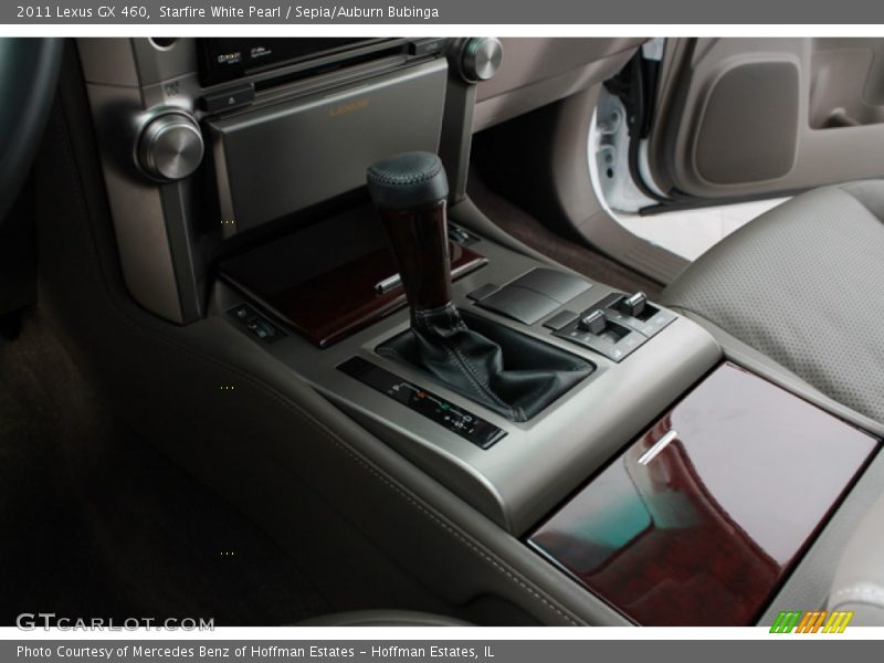 Starfire White Pearl / Sepia/Auburn Bubinga 2011 Lexus GX 460