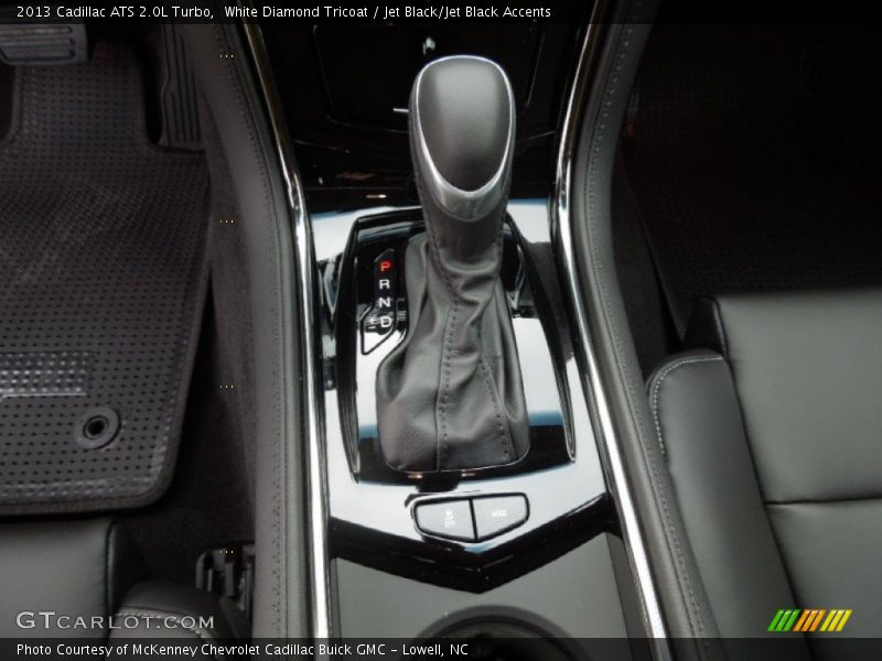 White Diamond Tricoat / Jet Black/Jet Black Accents 2013 Cadillac ATS 2.0L Turbo