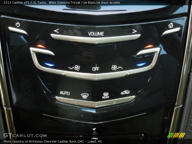 White Diamond Tricoat / Jet Black/Jet Black Accents 2013 Cadillac ATS 2.0L Turbo