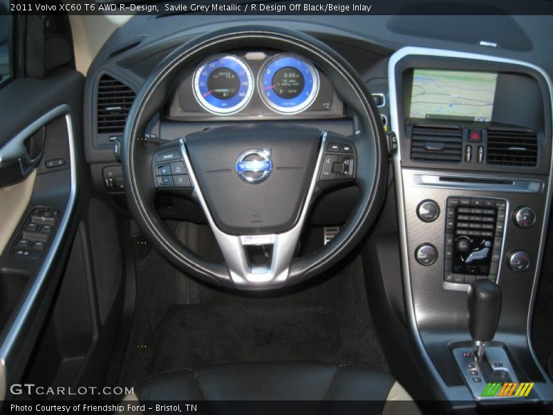  2011 XC60 T6 AWD R-Design Steering Wheel