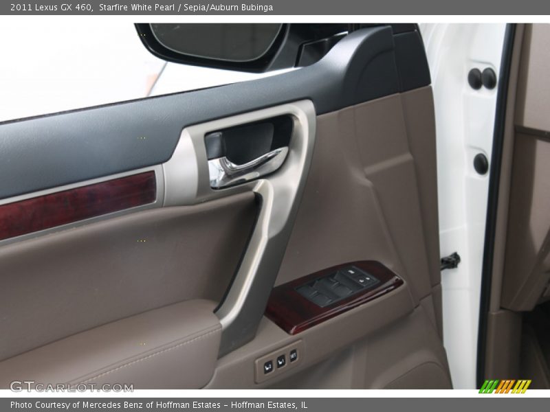 Starfire White Pearl / Sepia/Auburn Bubinga 2011 Lexus GX 460