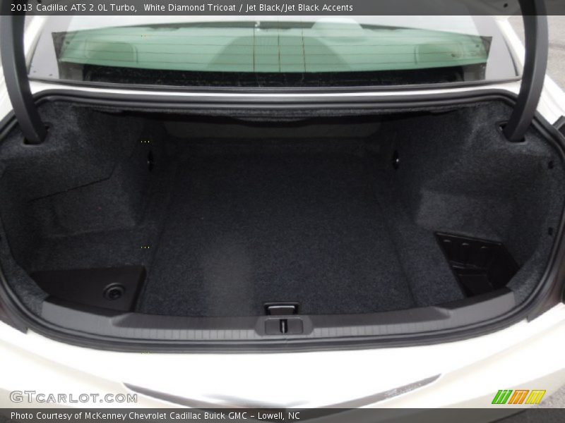 White Diamond Tricoat / Jet Black/Jet Black Accents 2013 Cadillac ATS 2.0L Turbo