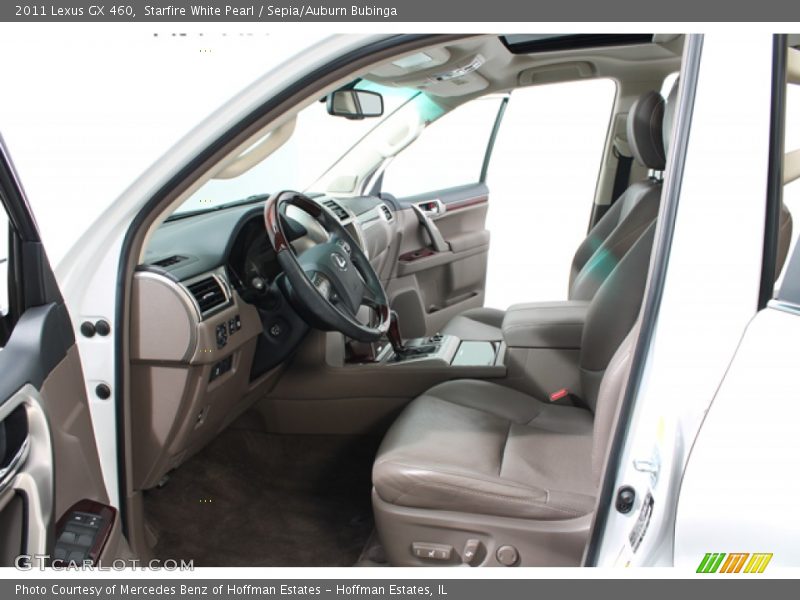 Starfire White Pearl / Sepia/Auburn Bubinga 2011 Lexus GX 460