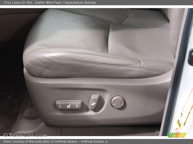 Starfire White Pearl / Sepia/Auburn Bubinga 2011 Lexus GX 460