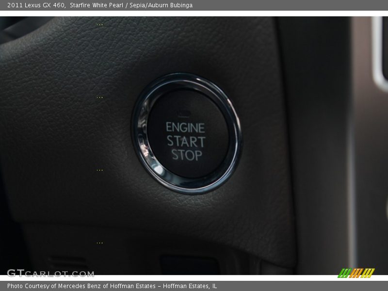 Starfire White Pearl / Sepia/Auburn Bubinga 2011 Lexus GX 460