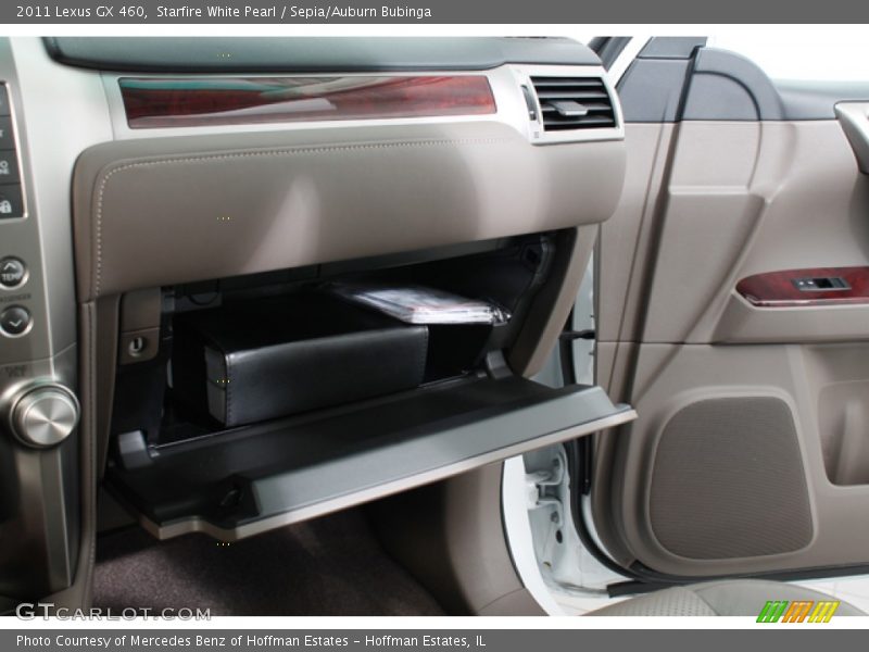 Starfire White Pearl / Sepia/Auburn Bubinga 2011 Lexus GX 460