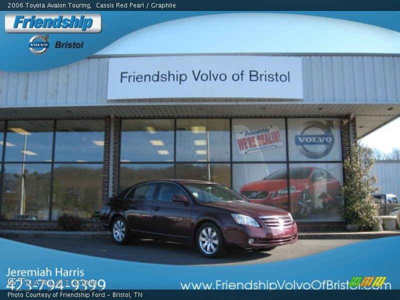 Cassis Red Pearl / Graphite 2006 Toyota Avalon Touring