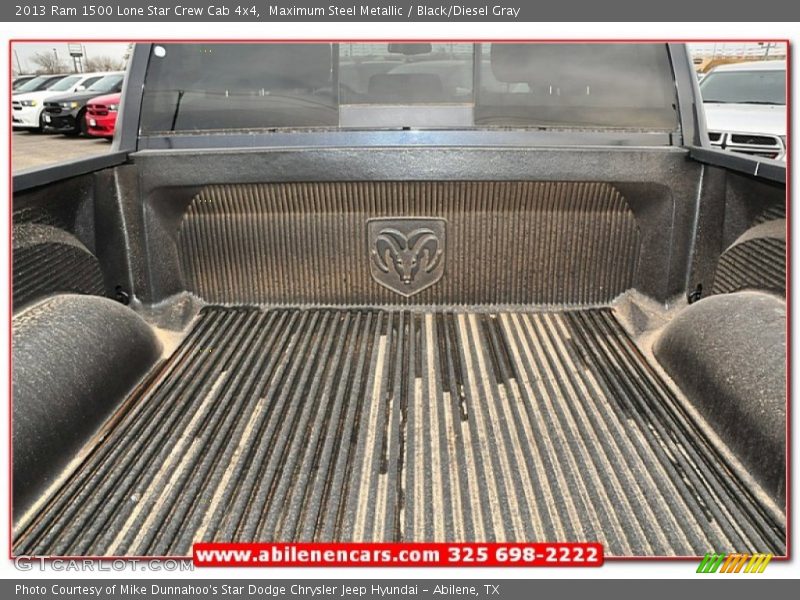 Maximum Steel Metallic / Black/Diesel Gray 2013 Ram 1500 Lone Star Crew Cab 4x4