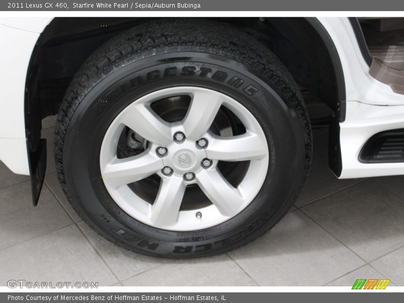 Starfire White Pearl / Sepia/Auburn Bubinga 2011 Lexus GX 460