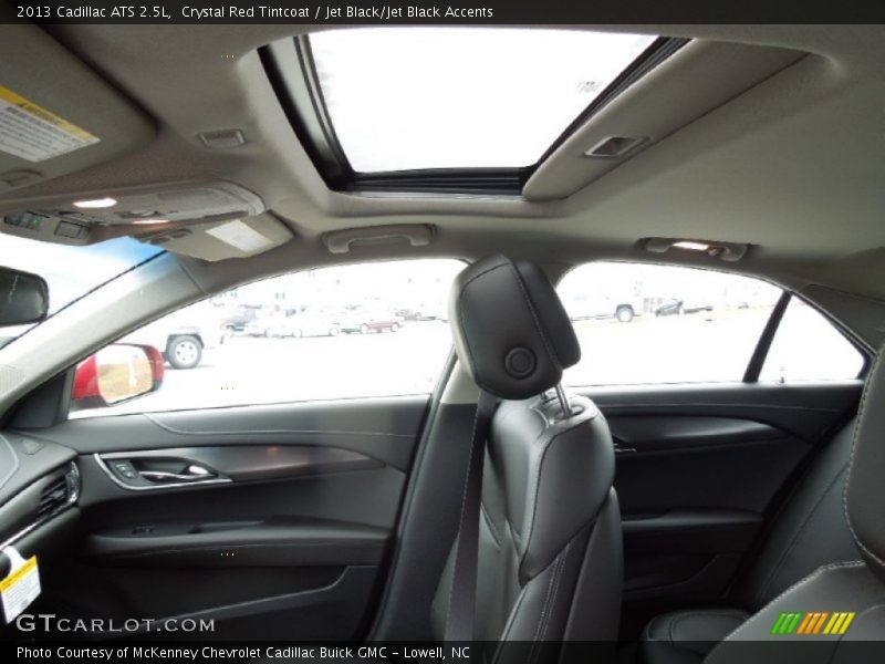 Crystal Red Tintcoat / Jet Black/Jet Black Accents 2013 Cadillac ATS 2.5L