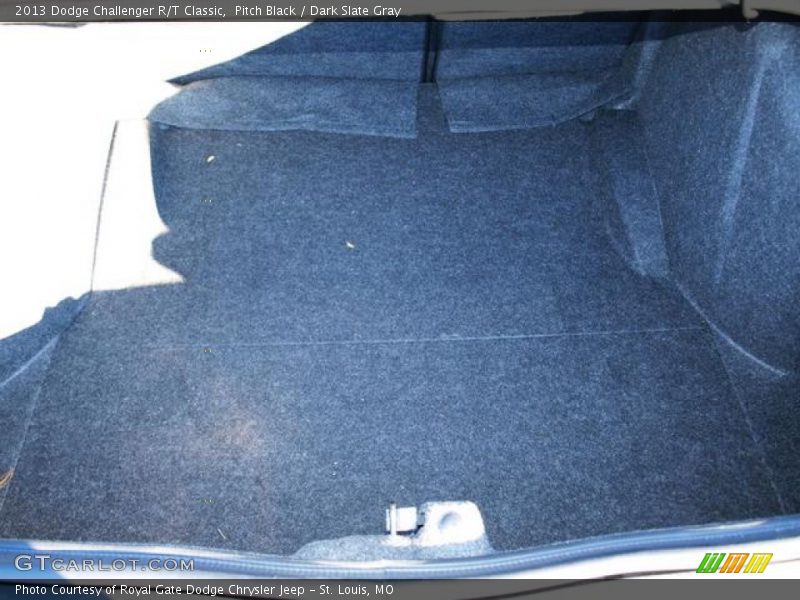 Pitch Black / Dark Slate Gray 2013 Dodge Challenger R/T Classic