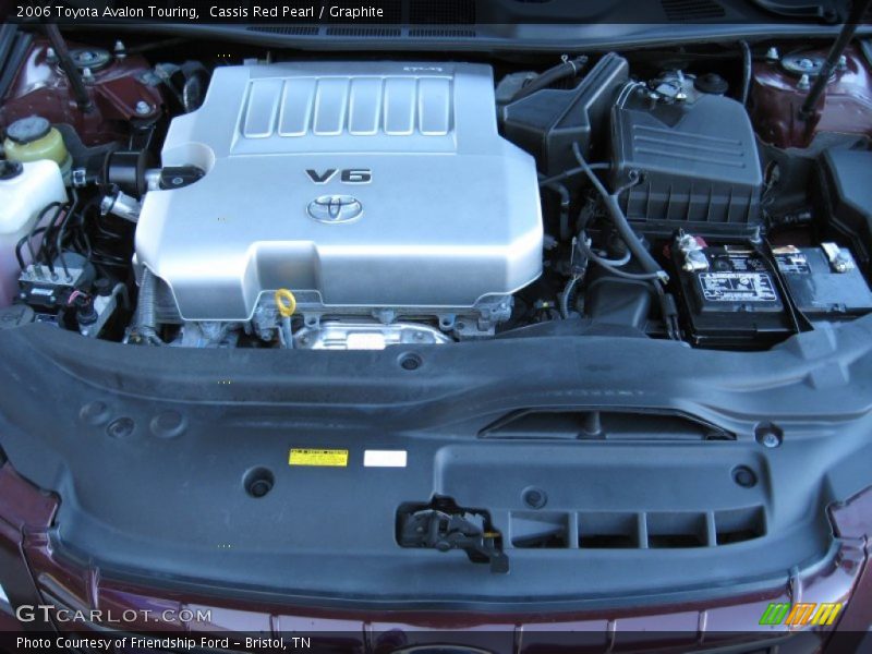 Cassis Red Pearl / Graphite 2006 Toyota Avalon Touring