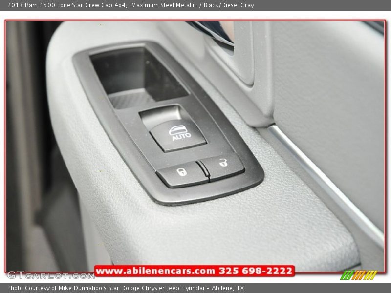 Maximum Steel Metallic / Black/Diesel Gray 2013 Ram 1500 Lone Star Crew Cab 4x4