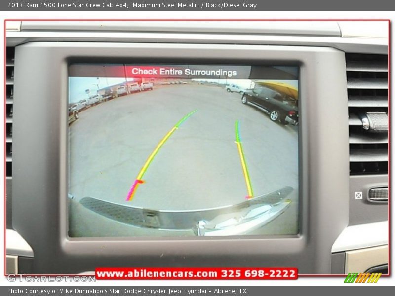 Maximum Steel Metallic / Black/Diesel Gray 2013 Ram 1500 Lone Star Crew Cab 4x4