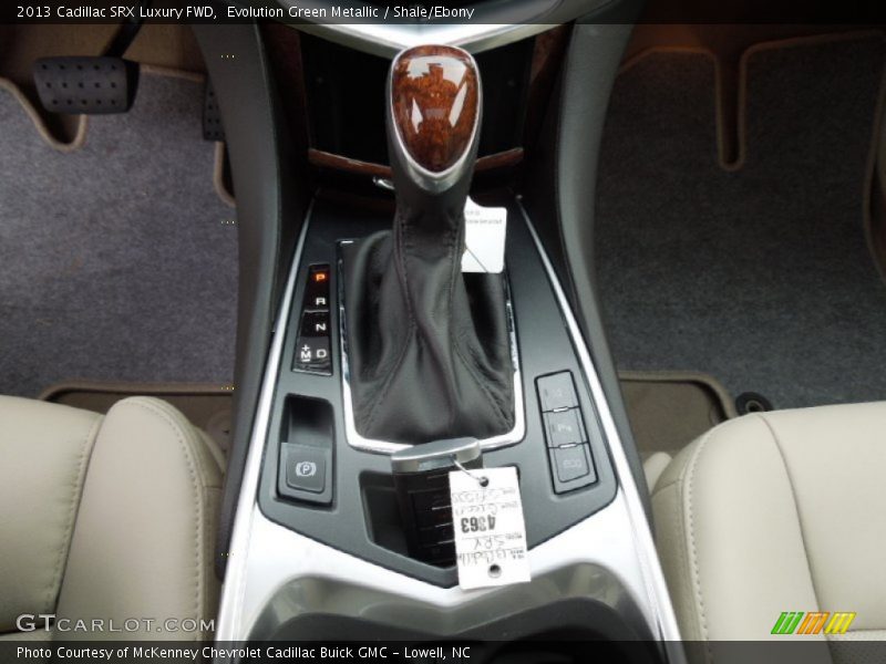 Evolution Green Metallic / Shale/Ebony 2013 Cadillac SRX Luxury FWD