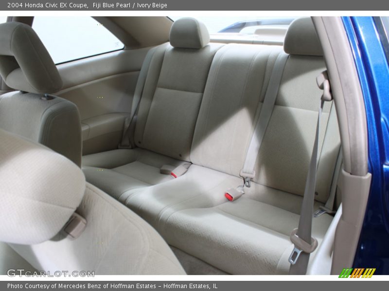Fiji Blue Pearl / Ivory Beige 2004 Honda Civic EX Coupe