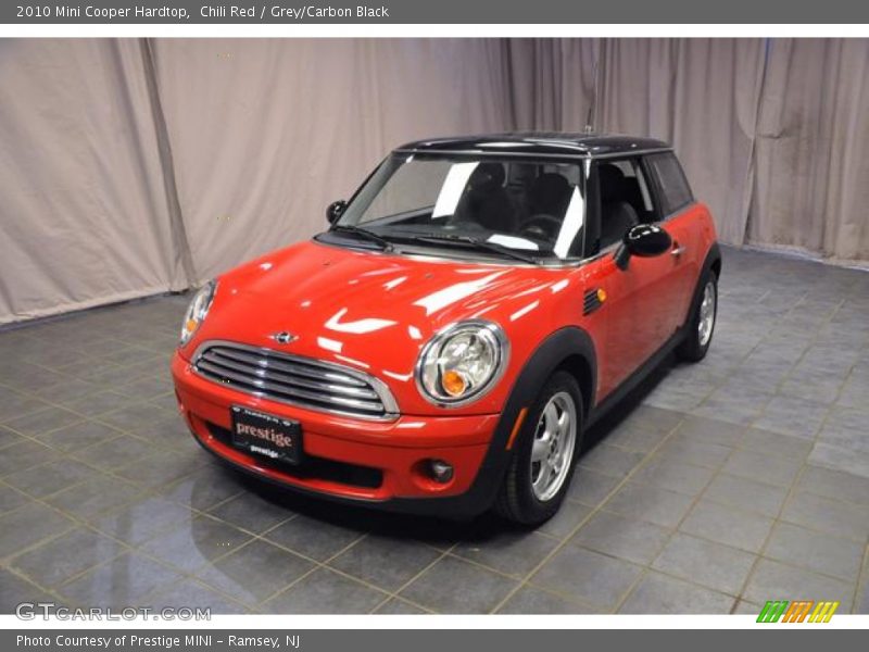 Chili Red / Grey/Carbon Black 2010 Mini Cooper Hardtop