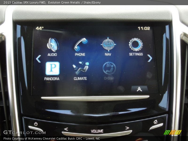 Evolution Green Metallic / Shale/Ebony 2013 Cadillac SRX Luxury FWD