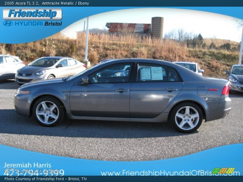 Anthracite Metallic / Ebony 2005 Acura TL 3.2