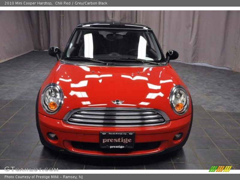 Chili Red / Grey/Carbon Black 2010 Mini Cooper Hardtop
