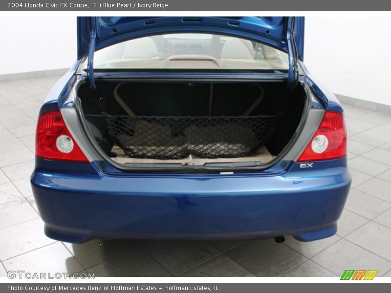 Fiji Blue Pearl / Ivory Beige 2004 Honda Civic EX Coupe