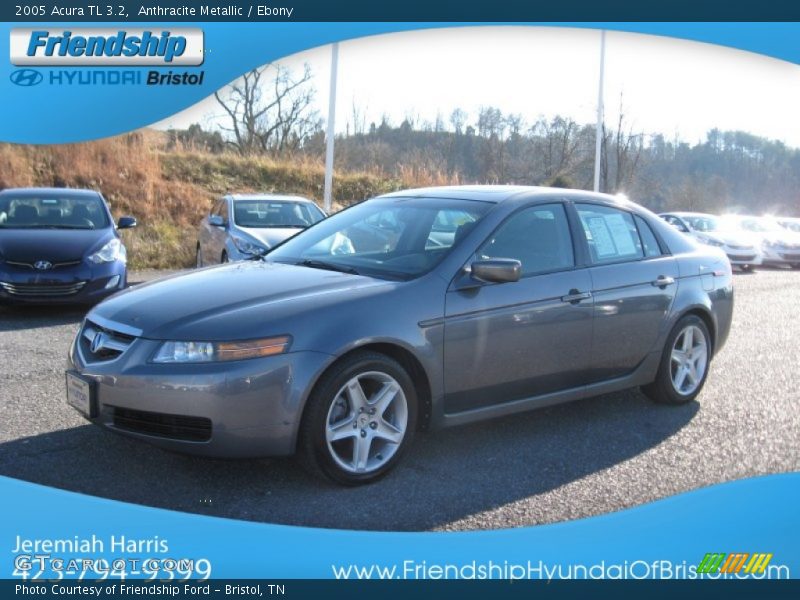 Anthracite Metallic / Ebony 2005 Acura TL 3.2