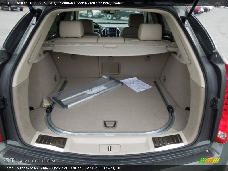Evolution Green Metallic / Shale/Ebony 2013 Cadillac SRX Luxury FWD
