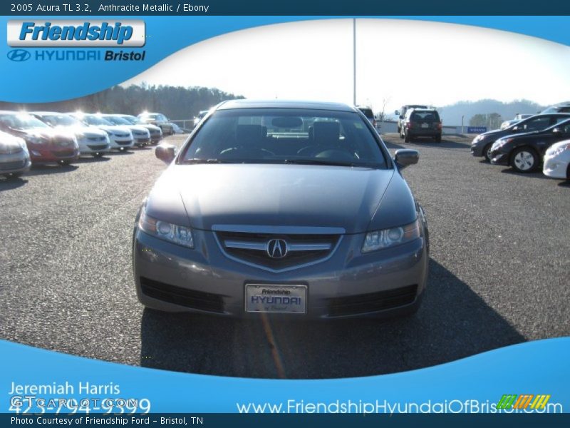Anthracite Metallic / Ebony 2005 Acura TL 3.2