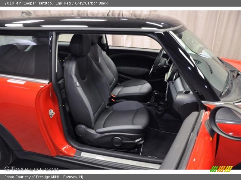 Chili Red / Grey/Carbon Black 2010 Mini Cooper Hardtop