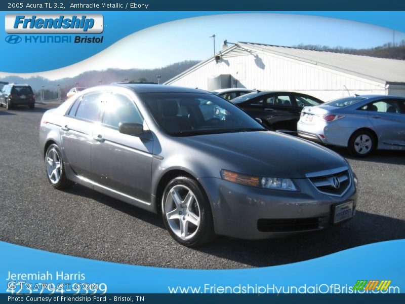 Anthracite Metallic / Ebony 2005 Acura TL 3.2