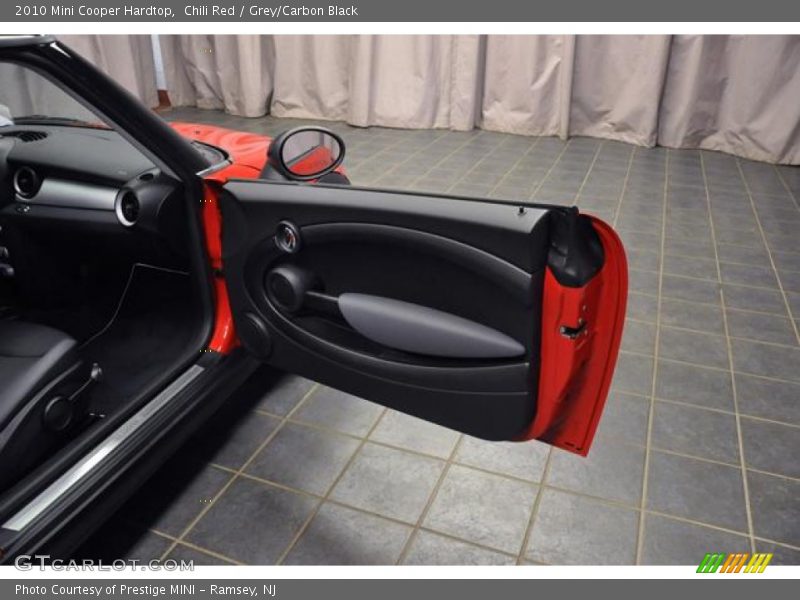 Chili Red / Grey/Carbon Black 2010 Mini Cooper Hardtop
